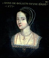 Portrait of Anne Boleyn, 1533. Chateau de Beauregard, France.