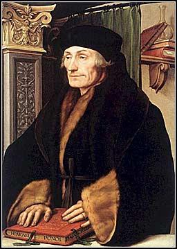 Portrait of Desiderius Erasmus