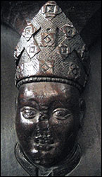 Carved Portrait of Henry le Despenser, in King's Lynn Minster, Norfolk