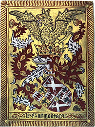 Garter Stall Plate of John Neville, Lord Montagu