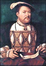 Henry VIII by Joos van Cleve, ca. 1531.