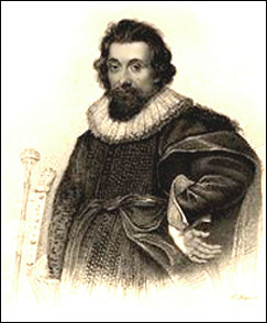 Engraving of Thomas Arundell, first Baron Arundell of Wardour