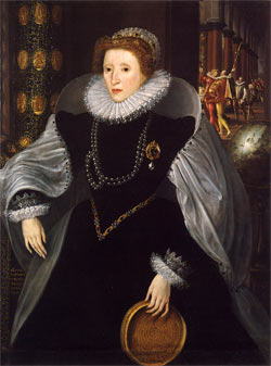 Queen Elizabeth with a Sieve