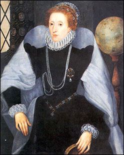 Queen Elizabeth with a Sieve