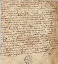 Henry VIII Letter to Anne Boleyn, 1528.