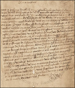 Henry VIII Letter to Anne Boleyn c1527.