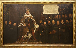 King Henry VIII 1542, after Holbein