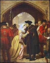 Edward Matthew Ward. 'Sir Thomas More Bids Farewell to his daughter, mid 19th-century.